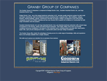 Tablet Screenshot of granbygroup.com